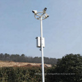 Steel galvanized octagonal telescopic CCTV camera mast pole